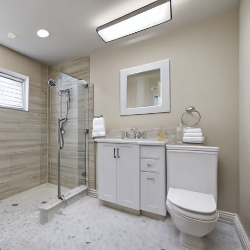068_Residential bathroom with commode and shower and plain white walls..png